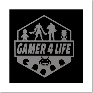 Gamer For Life Posters and Art